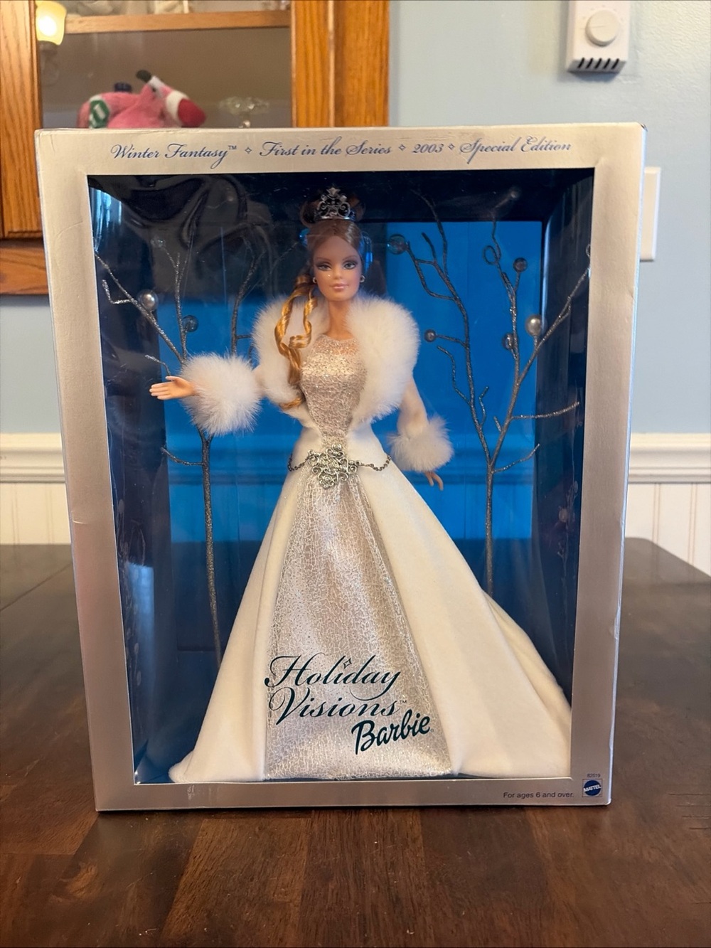 Holiday Visions Barbie 2003 New in Box NEVER OPENED